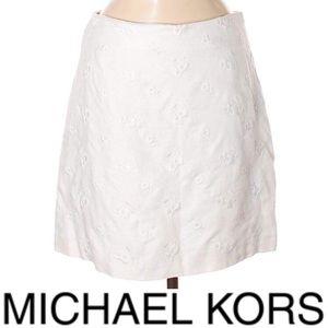 Beautiful 🖤Michael Kors🖤 white linen skirt